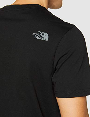 The North Face T92TX3 Camiseta Easy, Hombre, Negro (Tnf Black), M