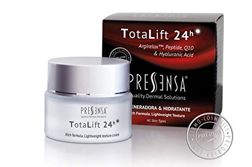 TotaLift 24h CREMA DIARIA ANTI EDAD, regeneradora e hidratante con EFECTO BOTOX FACIAL y con Péptido ARGIRELOX™, Q10, Ácido Hialurónico