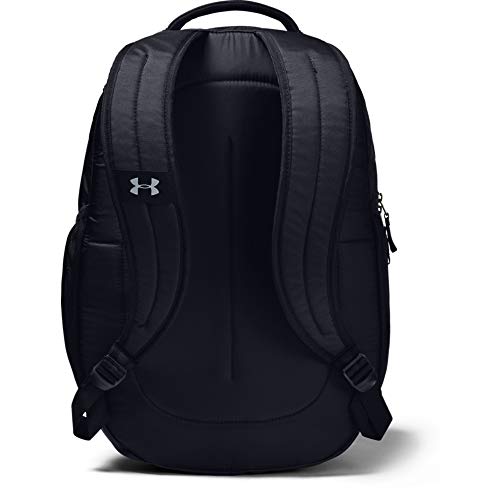 Under Armour Hustle 4.0 Accesorio Deportivo, Mochila para portátil Resistente al Agua, Unisex, Negro, Talla Única