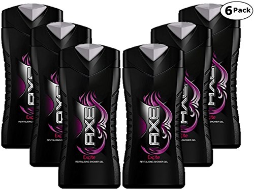 Unilever Axe gel de baño refrescante 1 paquete (13.52 fl. Oz x 6)