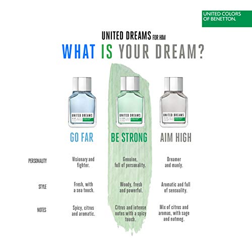 United Colors of Benetton – United Dreams be Strong for MEN 100 ml/3.4oz EDT Spray
