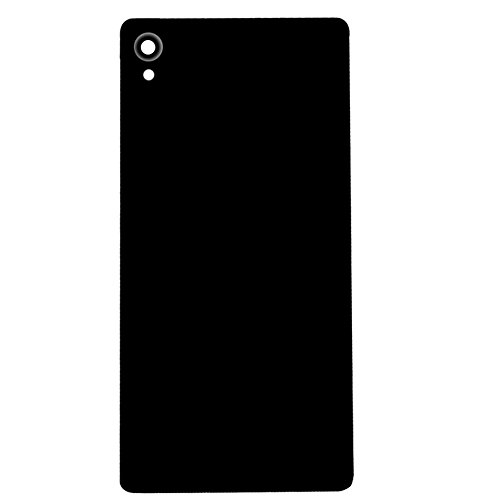 UU FIX Tapa de Batería para Sony Xperia Z2 D6502 D6503(Negro) de la Reemplazo Parte Trasera Battery Cover con Kit Reparación.