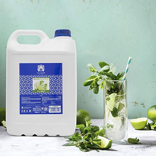 Valquer Profesional Champú Soso Mojito. Sin Sal. Champú profesional para peluquerías. Champú garrafa-5000 ml