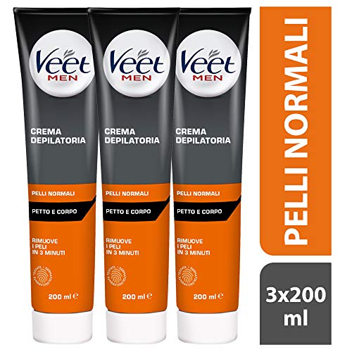 Veet for Men Hair Removal Gel Crema, 200 ml