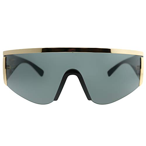 Versace 100087 Gafas de sol, Gold, 45 Unisex