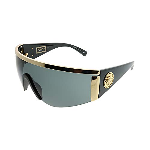 Versace 100087 Gafas de sol, Gold, 45 Unisex