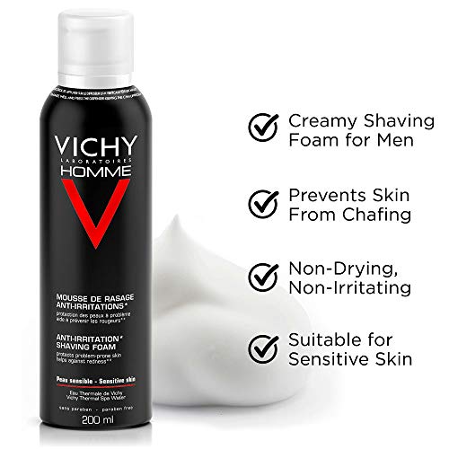 Vichy 927-18901 - Homme espuma de afeitar, 200 gr