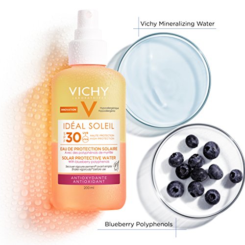 VICHY CAPITAL SOLEIL Agua de protección solar Anti-Oxidante spf 30 200 ml