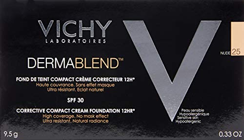 VICHY DERMABLEND Fondo Maquillaje Compacto Nude 25 9.5 g