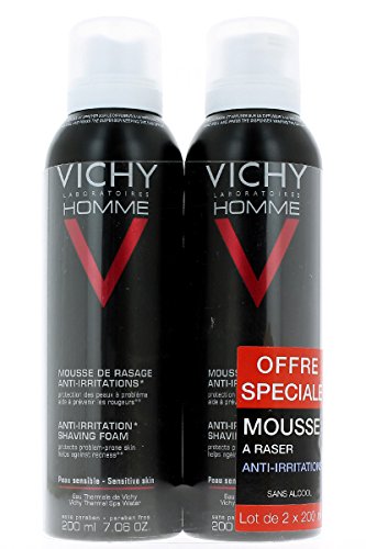 Vichy Homme Sensi Shave Espuma de Afeitar Anti Irritaciones - 400 ml