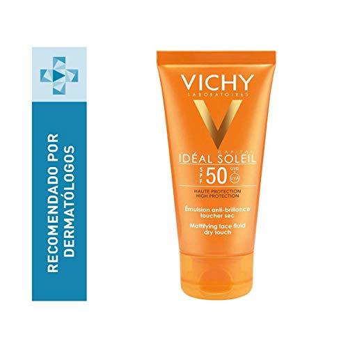 Vichy Idéal Soleil - Crema Solar Rostro, 50 ml