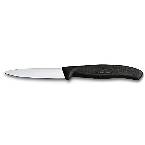 Victorinox Cuchillo, Acero Inoxidable, Negro, Medium