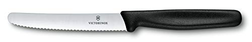 Victorinox Cuchillo, Acero, Negro, Mediano