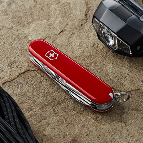 Victorinox - Navaja de acampada, tamaño único, color rojo climber