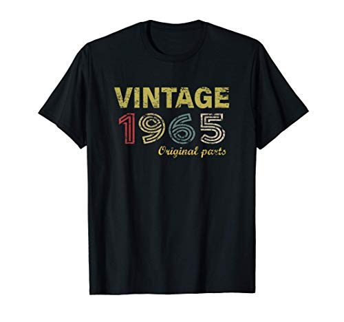 Vintage 1965 Divertido Regalo 55 cumpleaños Hombre Mujer Camiseta