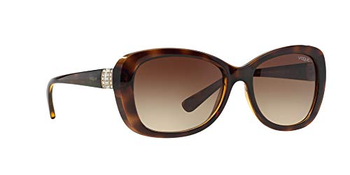 Vogue 0Vo2943Sb Gafas de sol, Dark Havana, 55 para Mujer