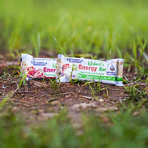 Weider Nature´s Energy Bar Fresa 60g. Barrita energética con un 41% Frutas y 64% de hidratos de carbono. Gran sabor y energía.