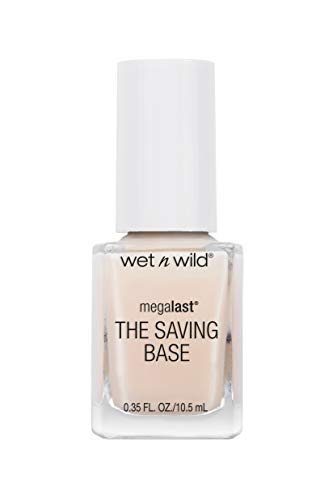 Wet n Wild Base Coat Megalast The Saving base (Never Basic) - Base para uñas – Máxima Resistencia - Tratamiento 10 en 1 - 1 unidad