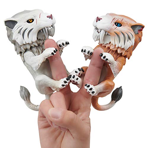 WowWee Untamed Sabretooth - Bonesaw Juguete interactivos - Juguetes interactivos (Marrón, ABS sintéticos, PVC, Polioximetileno (Pom), 5 año(s), Niño/niña, Interior, 110 mm)