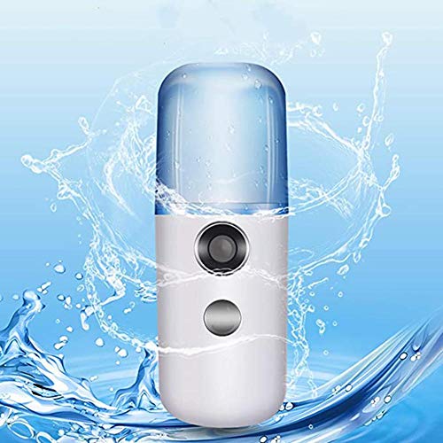 Yatter Nebulizador Humidificador, Aceite Esencial De Difusor Portátil Nano Facial, Limpiador De Filtro De Tratamiento De Agua, Humidificador De Aroma De Aerosol De Aire para El Hogar