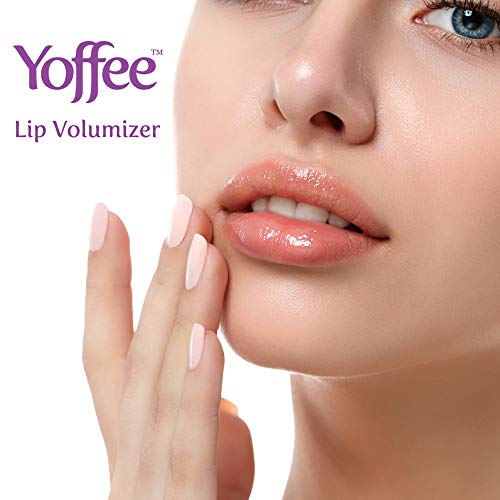 Yoffee - Lip Volumizer – GLOSS Labios Extra Volumen, Para unos Labios Voluminosos, con Brillo e Hidratados, Cosmética Vegana, 3ML