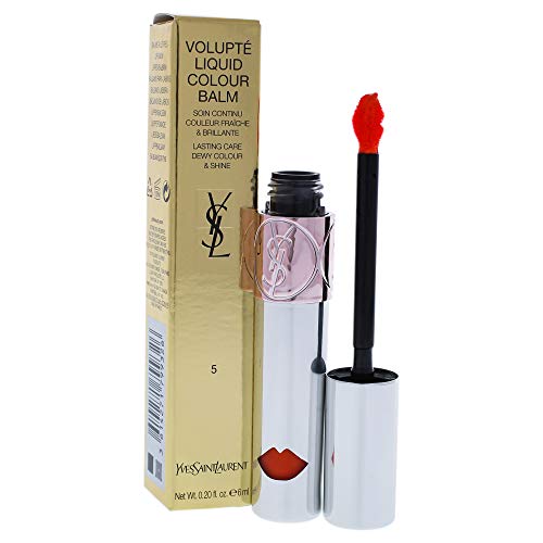 Yves Saint Laurent Volupte Liquid Colour Balm Brillos de Labios 5 Watch Me Orange 6 ml