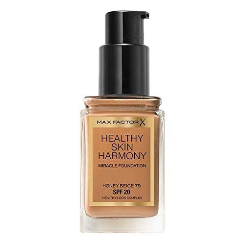 2 x Max Factor Healthy Skin Harmony Miracle Foundation - 77 Soft Honey