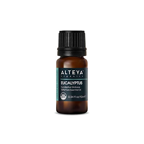 465/5000 Alteya Organic Eucalyptus (Eucalyptus Globulus) 10 ml - 100% Aceite esencial de eucalipto natural orgánico certificado por el USDA