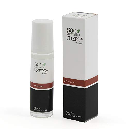 500 Cosmetics Phero 4 woman, perfume con 4 tipos de feromonas para mujer (3x10ml)