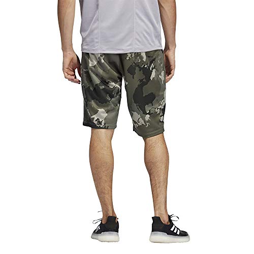 adidas Camo Short Pantalón Corto, Hombre, plugri, M