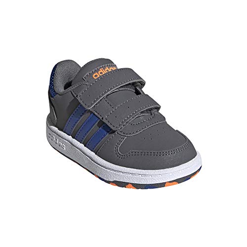 adidas Hoops 2.0 CMF I, Zapatillas Unisex niños, Gricin/AZUREA/NARSEN, 24 EU