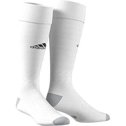 adidas Milano 16 Sock - Medias para hombre, multicolor ( BLANCO / BLANCO), talla 40-42 EU, 1 par