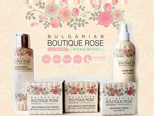 Agua de Rosa con Spray con Aceite Natural de Rosa 330ml de Boutique Rose, Sin Conservantes, Sin Parabenos