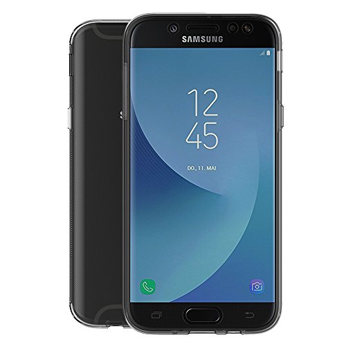 AICEK Funda Samsung Galaxy J7 2017, Transparente Silicona 360 Grados Full Body Fundas para Samsung J7 2017 Carcasa Silicona Funda Case (5,5 Pulgadas SM-J730F)