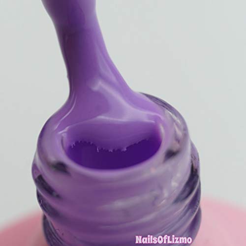 AIMEILI Esmalte Semipermanente De Uñas Soak Off UV LED Uñas De Gel - Neon Lavender (060) 10ml