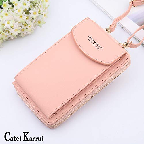 AliExpress - Bolso de mensajero para mujer, gran capacidad, con cierre y hebilla, de piel suave, versátil, para mujer, bolso de hombro, carteras, para mujer 0082 Negro Women's wallet