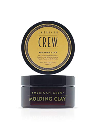 American Crew Molding Clay Arcilla de Fijación (Fijación Fuerte y Brillo Medio) 85g