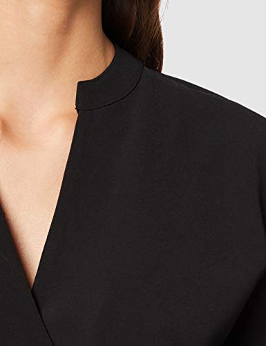 Armani Exchange 1 Button and A Half Blusa, (Black 1200), Small para Mujer