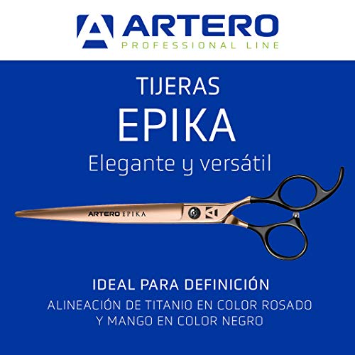 Artero Tijeras Epika de Titanio y en color Oro Rosa… (8")