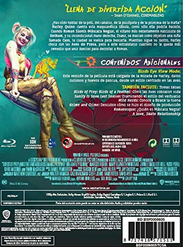 Aves de Presa (Y la fantabulosa emancipación de Harley Quinn) Steelbook [Blu-ray]