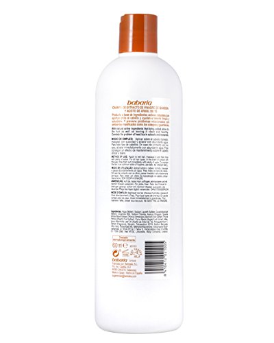 Babaria Champú de Extracto de Vinagre y aceite de arbol de té Protector - 600+100 ml