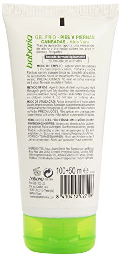 Babaria Gel Frío con Aloe Vera para Pies y Piernas Cansadas - 150 ml