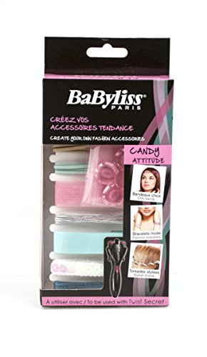 BaByliss Candy Attitude - Accesorios para peinados con twist Secret, 799504