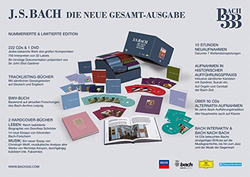 Bach 333-Die Neue Gesamtausgabe (Ltd.Edt.)