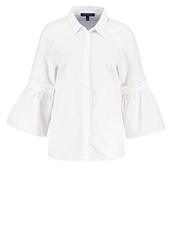 Banana Republic - Camiseta de manga larga - para mujer Blanco Blanco M