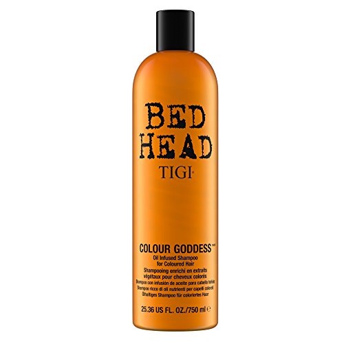 BED HEAD by TIGI Colour Goddess Mujeres Champú 750 ml - Champues (Mujeres, Champú, Cabello seco, 750 ml, Botella)