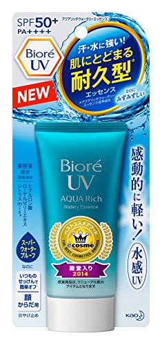 Biore - Crema solar UV Aqua / SPF 50 + / PA + + + +.