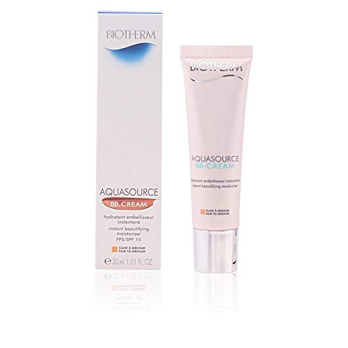 Biotherm Aquasource, BB Cream con SPF15, 30 ml, Beige