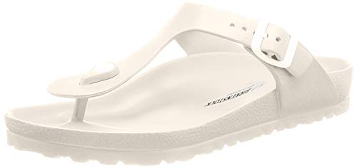 Birkenstock Gizeh Eva - Sandalias unisex, Blanco (White), 36