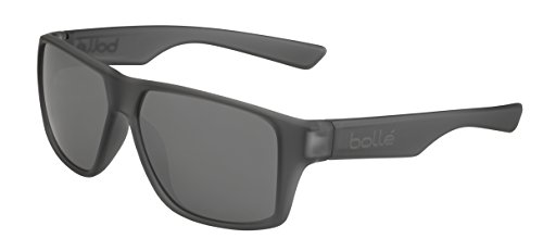 bollé Brecken Gafas, Unisex Adulto, Gris (Cristal Mate), L